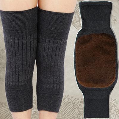2pcs Cashmere Knee Pads Winter Warm Men women