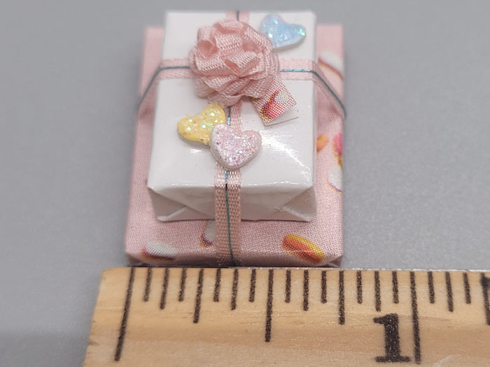 3 Tier Baby Shower-Themed Present with Pink Bow – By Cheryl Warder