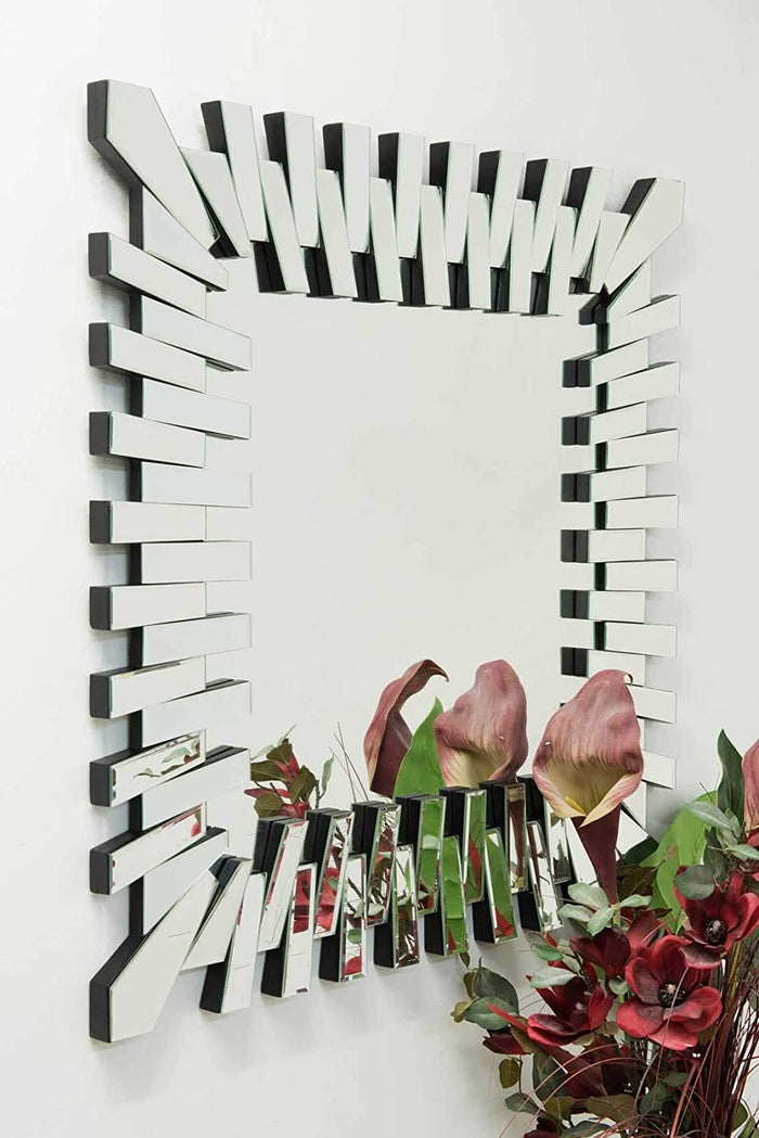3D Square Modern Wall Mirror