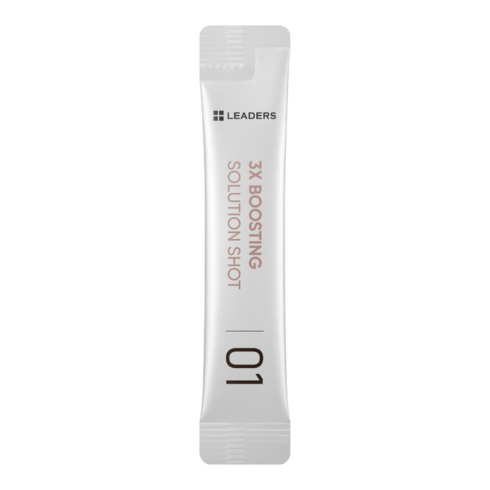 Single-use sachet of 3X Boosting Modeling Mask - TeaTree | Leaders skincare solution shot for enhanced skin wellness and revitalization.