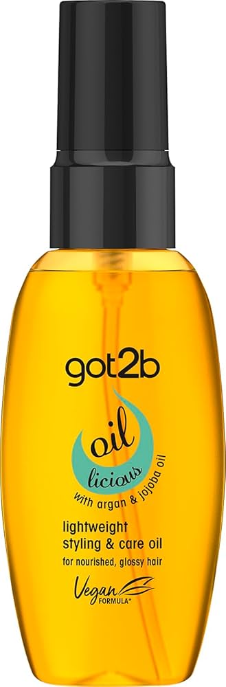 جو تو بي ارجان اويل 50مل - Got2b Oil-licious Argan Hair Styling Oil, 50ml