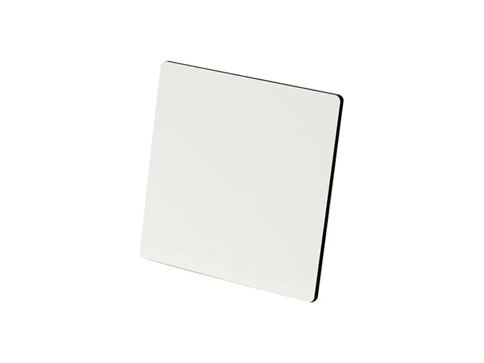 5mm Sublimation Square Wooden Panel with Black Kick Stand 6inch x 6inch / 152*152 mm