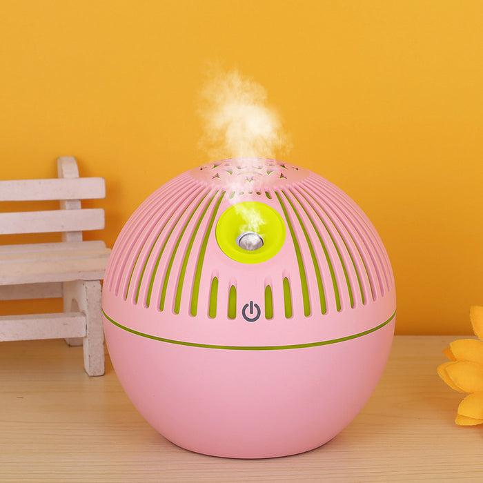 7 Color Light Hollow Wood Grain Aroma Diffuser Essential Oil