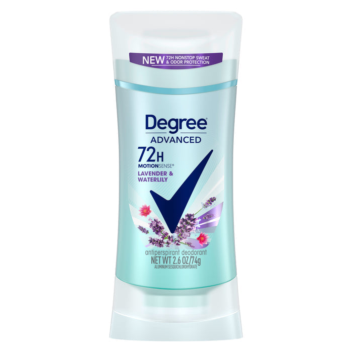 ديجري ادفانسيد ستيك 74جم لافندر - Degree Advanced Antiperspirant Deodorant Stick - 74g / 2.6 oz (Lavender)