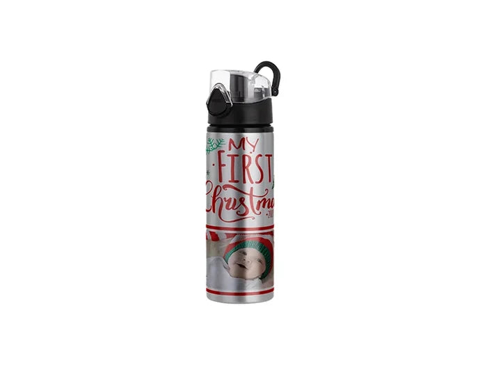 750ml Sublimation Blanks Alu Water Bottle with Color Cap