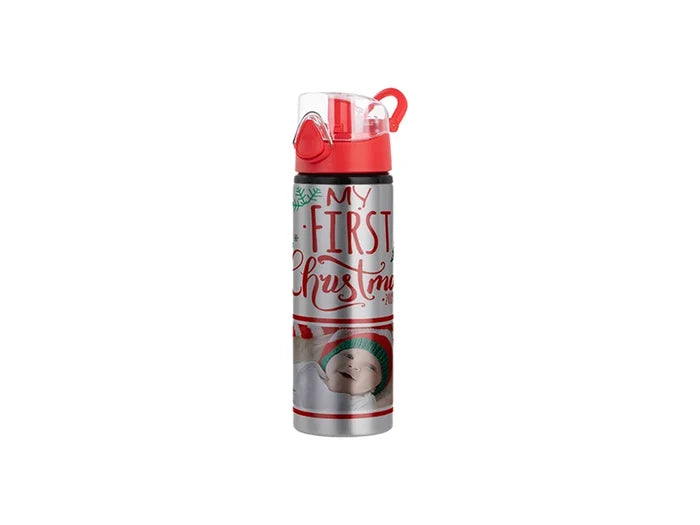 750ml Sublimation Blanks Alu Water Bottle with Color Cap