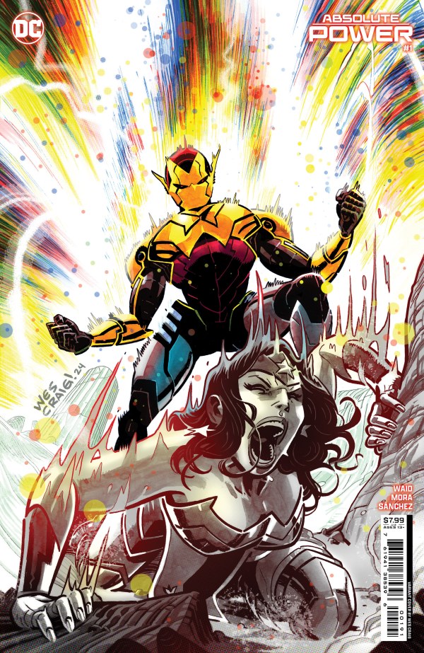Absolute Power #1 Cover I Wes Craig Raised UV Spot Foil Variant