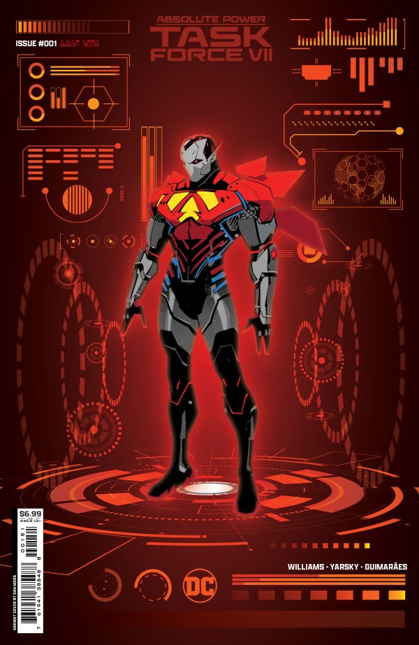 Absolute Power: Task Force VII #1 Cover F Dan Mora Foil Variant