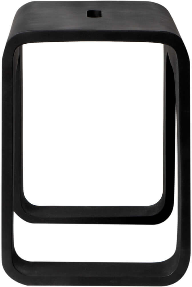 ABST99 Solid Surface Resin Bathroom/Shower Seat - Matte Finish in Black or White - ALFI brand