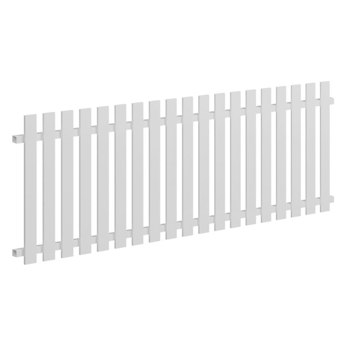 Oxworks Classic Picket Panel - Aluminium - 2035 x 900mm - Image 1