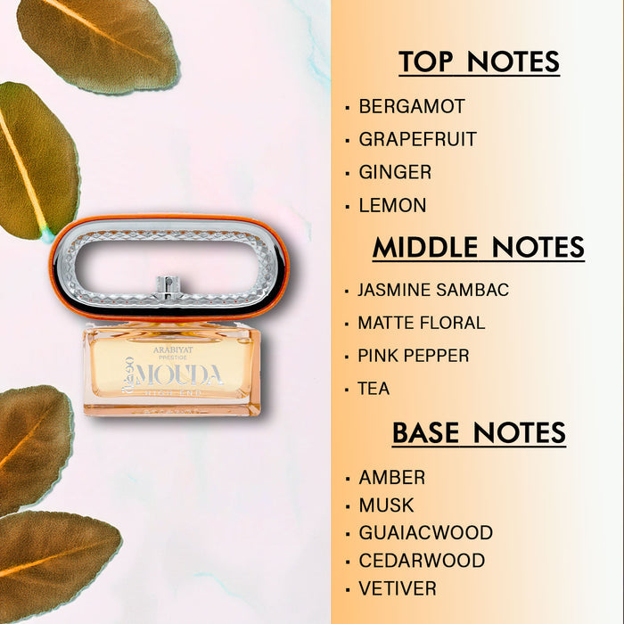 Arabiyat Prestige Mouda High End EDP 100ml- Unisex Oriental Woody Amber Perfume