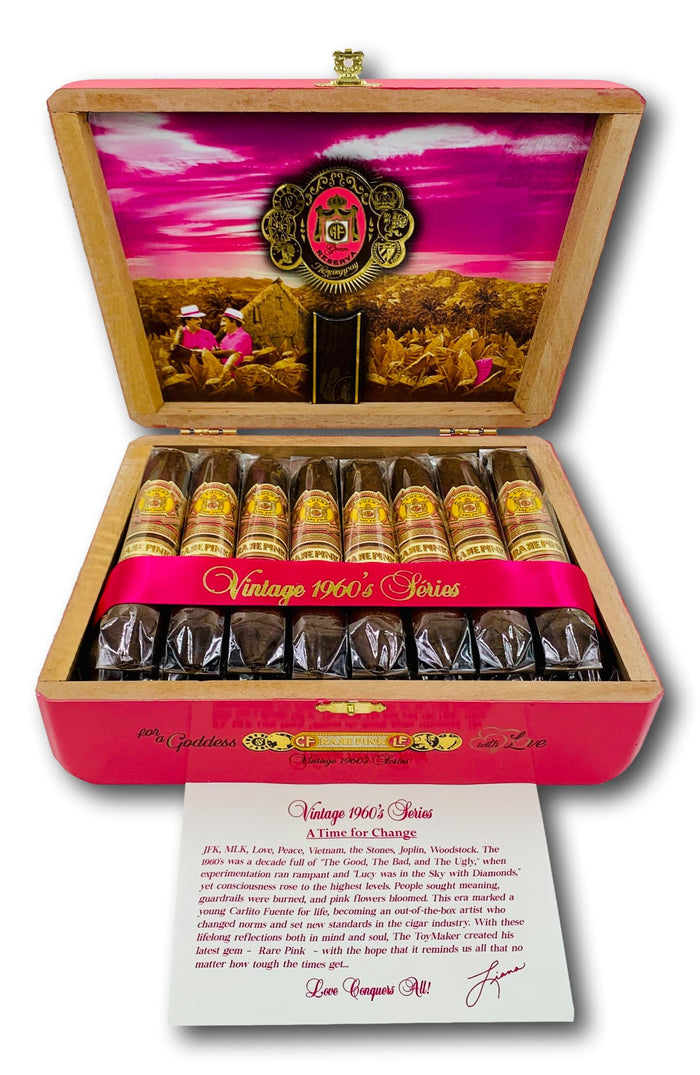 Arturo Fuente Rare Pink Work of Art
