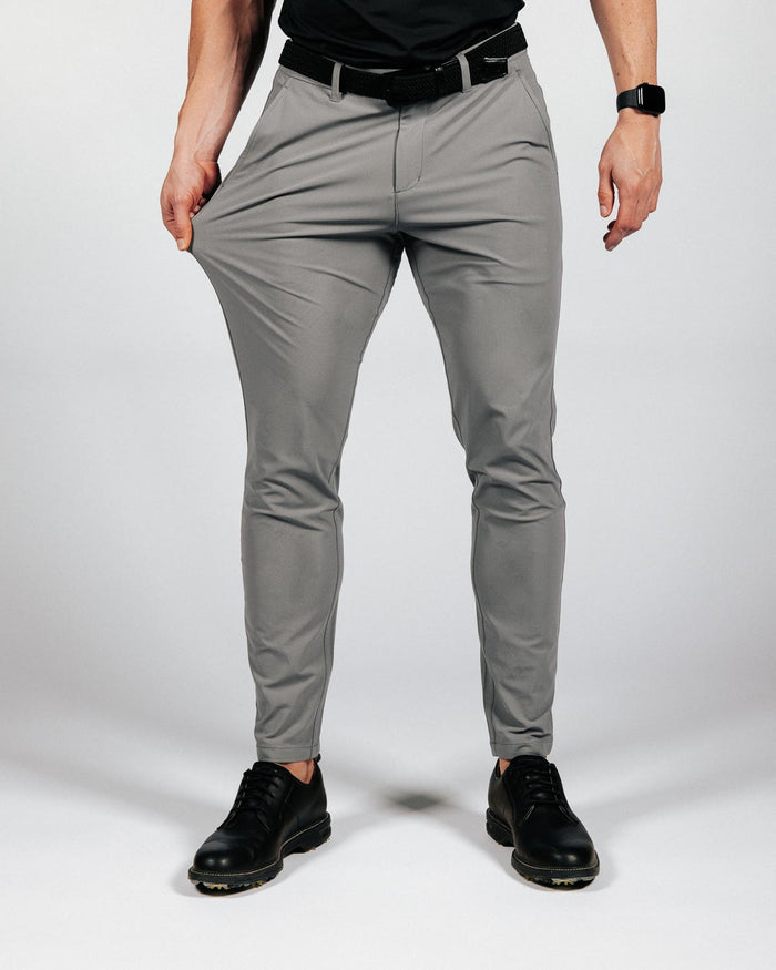 Ash Gray Traditional Pants
