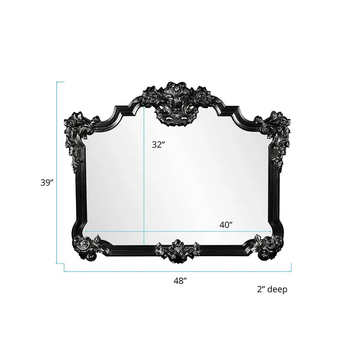 Astonia Wood Carved Wall Mirror