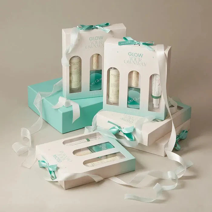 Axis-Y Glow Your Own Way brightening skincare set
