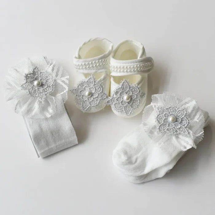 Baby Bliss Baby Shoes Set