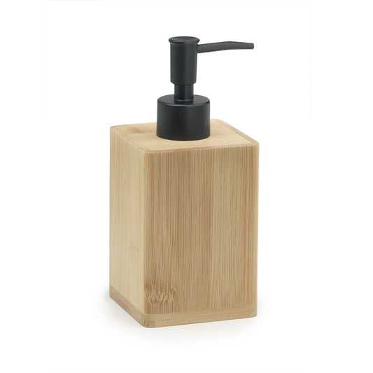 bamboo soap dispenser refillable bathroom and kitchen liquid soap pump – Pakistan