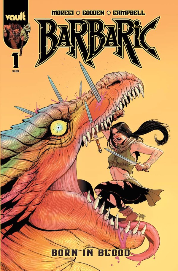 Barbaric: Born in Blood #1 Cover B Howell Premium Variant