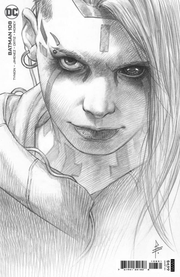 Batman #108 1:25 Riccardo Federici Sketch Variant