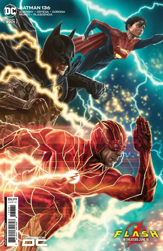 Batman #136 Cover E Lee Bermejo The Flash Movie Variant