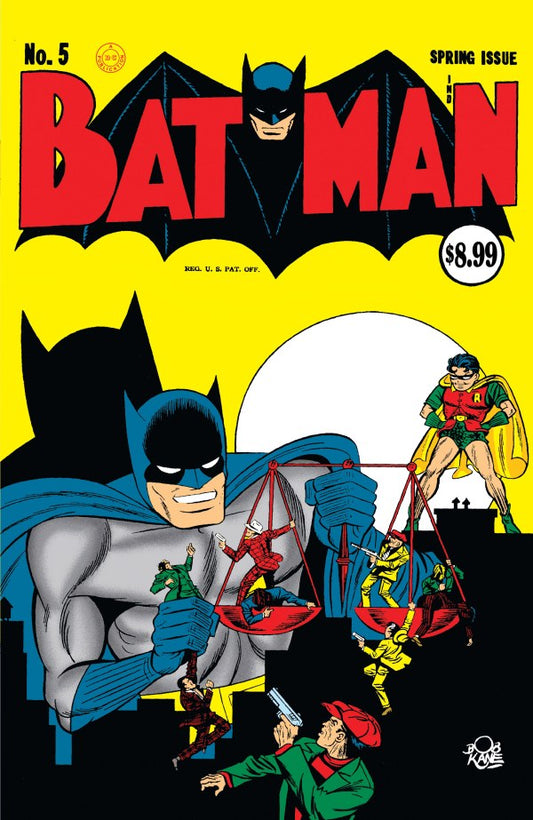 Batman #5 Facsimile Edition (2023) Cover B Bob Kane Foil Variant