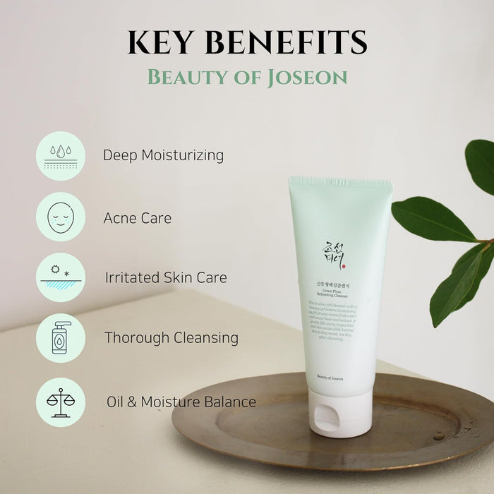 BEAUTY OF JOESON Green Plum Refreshing Cleanser غسول البشرة المنضف بالبرقوق الاخضر