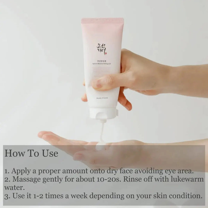 BEAUTY OF JOSEON Apricot Blossom Peeling Gel 120 ML - DOKAN