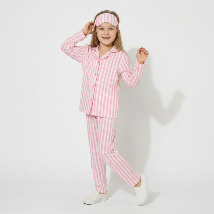 Bedtime Stripe Pajama Set