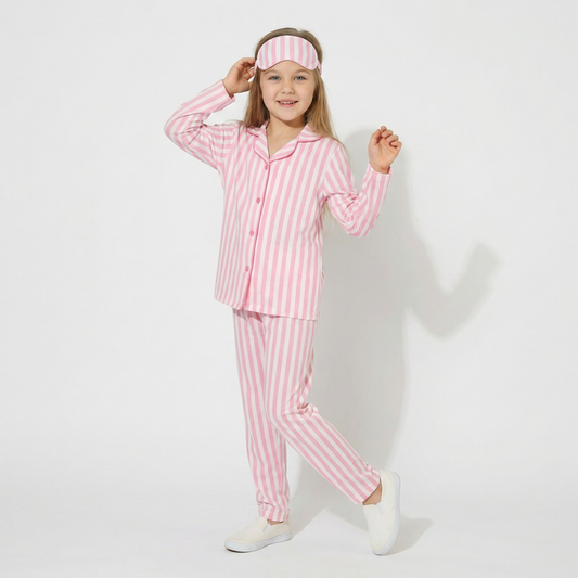 Bedtime Stripe Pajama Set