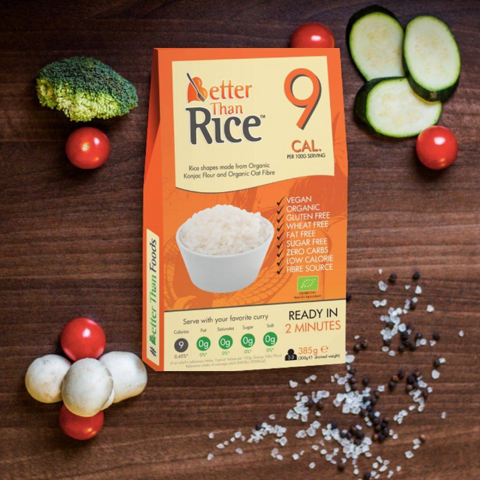 Better Than Organic & Gluten Free Keto Rice Shapes 385g