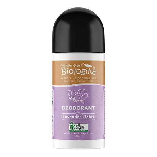 BIOLOGIKA Organic Lavender Deodorant Roll On - 70ml - L'Organic