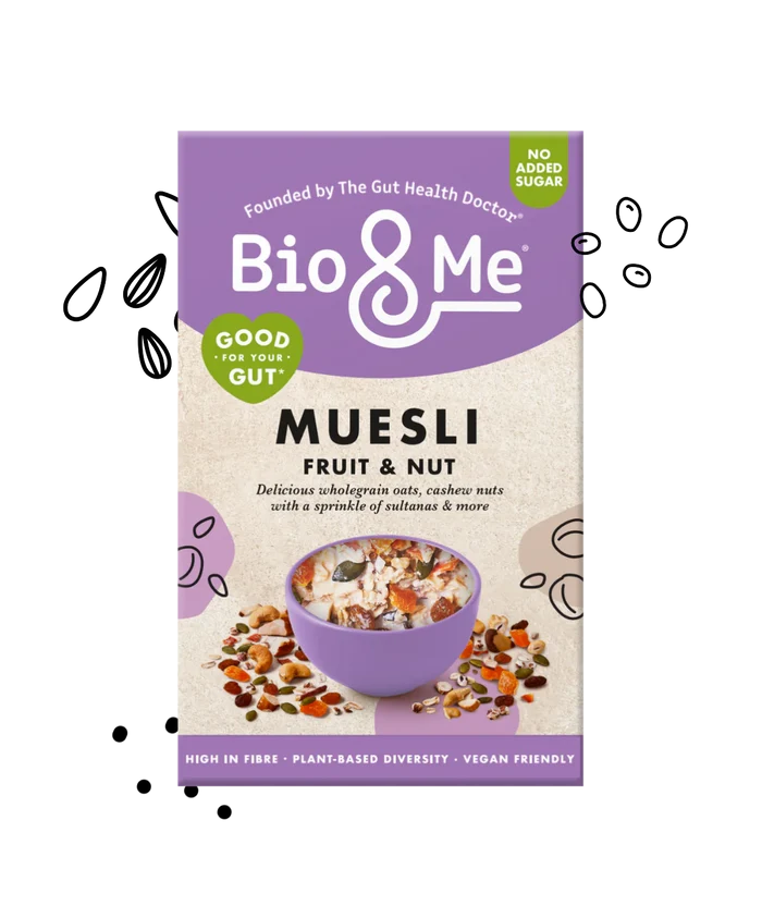 Bio&Me Fruit & Nut Gut Loving Vegan Muesli 450g