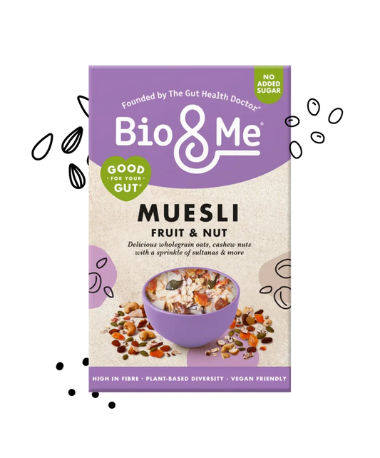 Bio&Me Fruit & Nut Gut Loving Vegan Muesli 450g