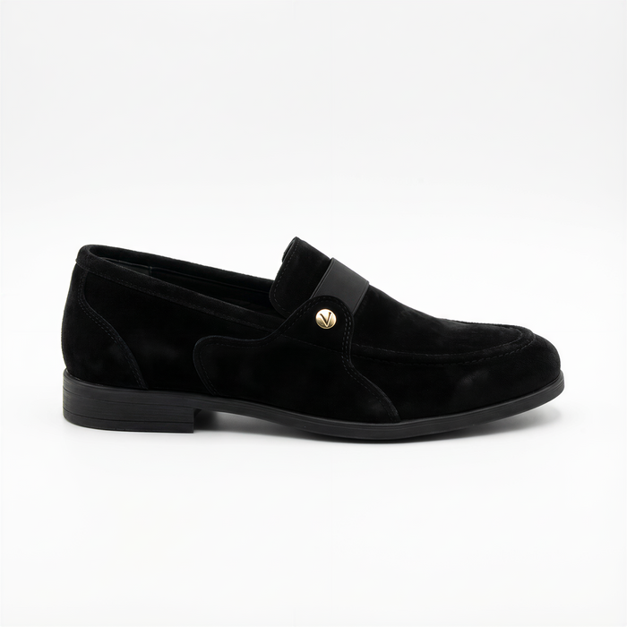 Black Velvet Boys Shoes