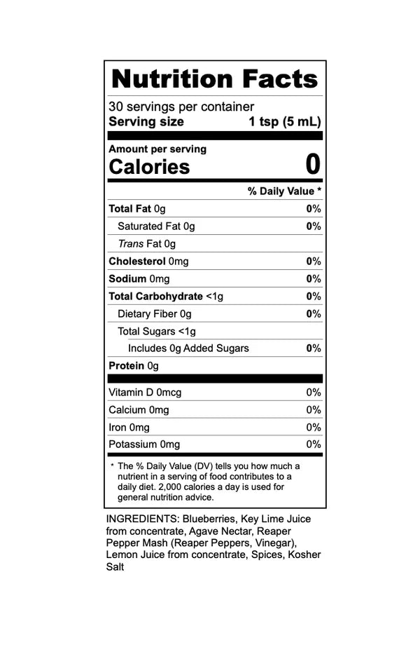 Blueberry Hot Sauce