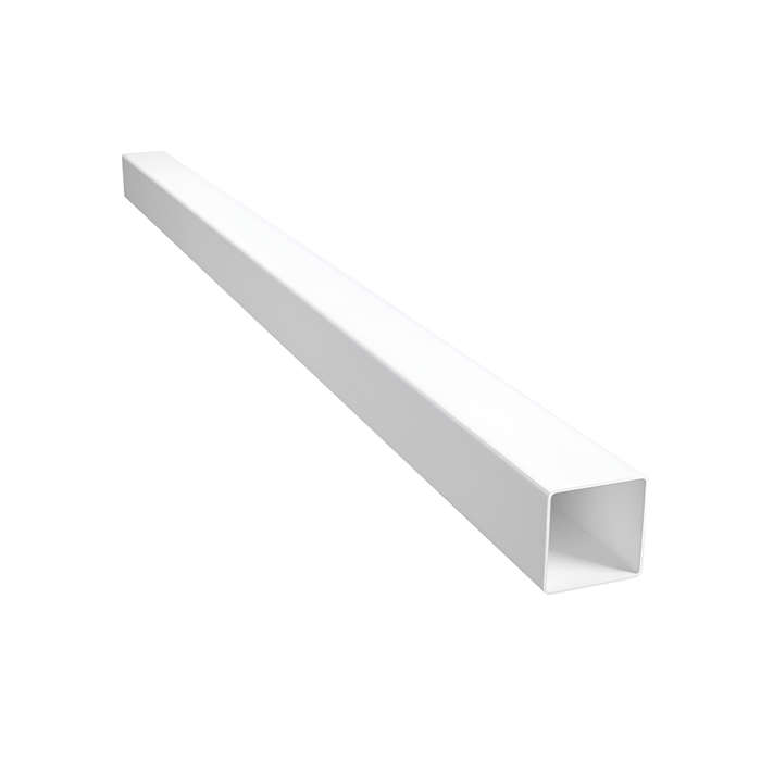 Oxworks Bridgehampton PVC Blank Post - White - 102mm x 102mm x 1900mm - Image 1