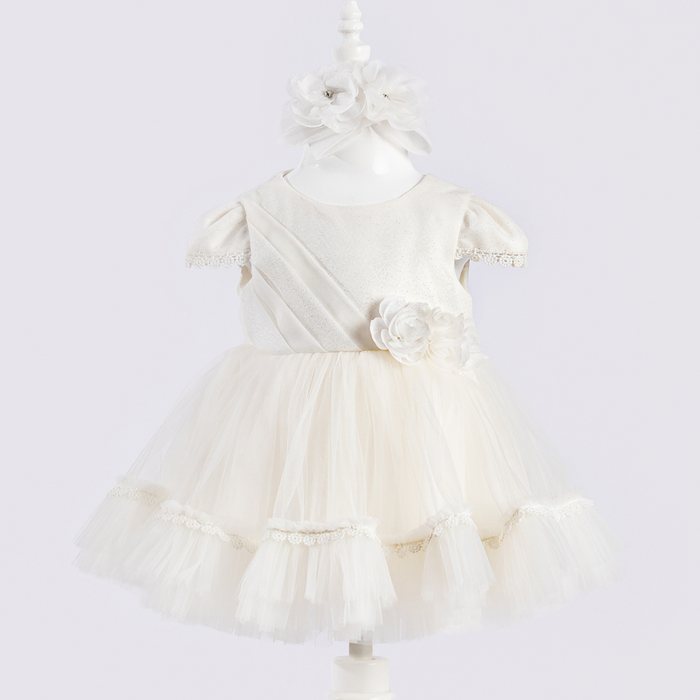Bright Flower Girls Formal Dress