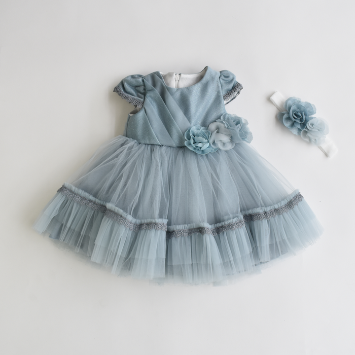 Bright Flower Girls Formal Dress