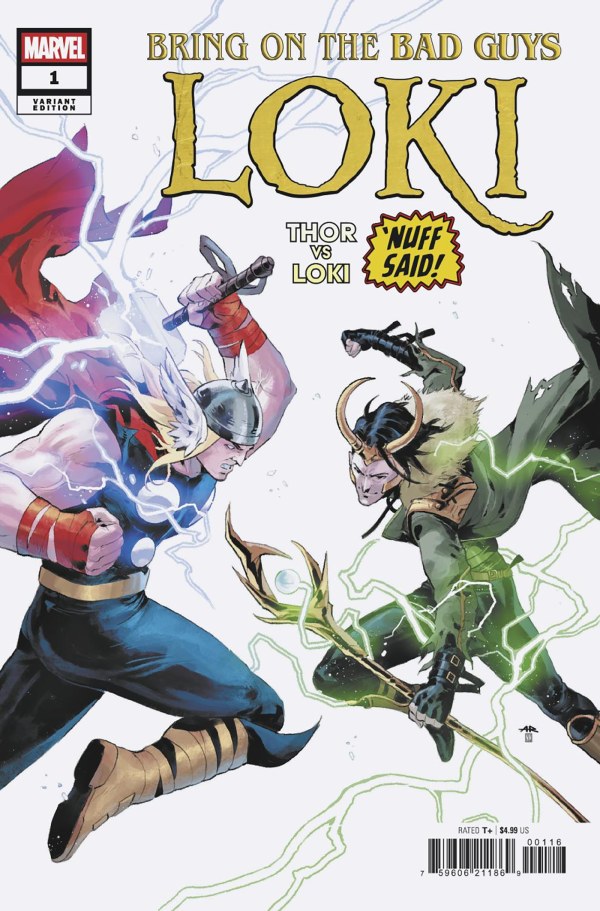 Bring on the Bad Guys: Loki #1 1:25 Anand Ramcheron Nuff Said Variant