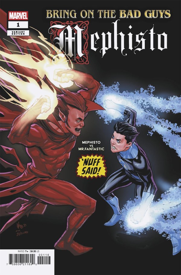 Bring on the Bad Guys: Mephisto #1 1:25 Pete Woods Nuff Said Variant
