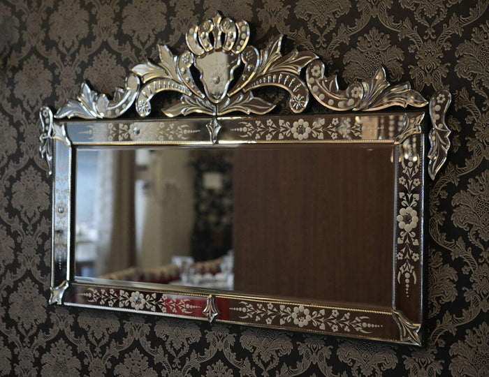 Rectangle Classic Venetian Mirror