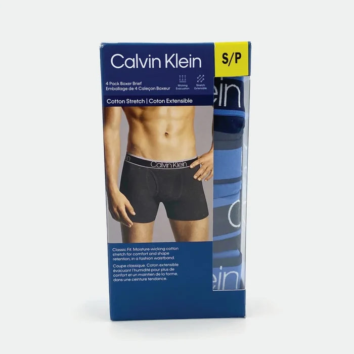 CALVIN KLEIN 4 PACK BOXER BRIEF - Shoppers-kart.com