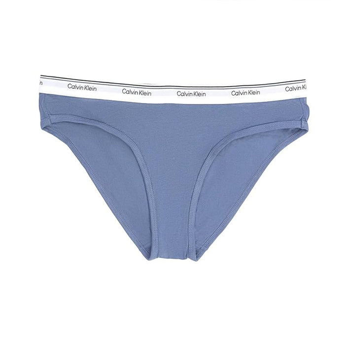 Calvin Klein Womens Bikini Cotton Modal Underwear Pack Of 4 ( Blue, Dark Grey, Navy, Grey) - Shoppers-kart.com