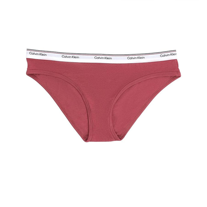 Calvin Klein Womens Bikini Cotton Modal Underwear Pack Of 4 (Pink, Black, Coral, Grey)