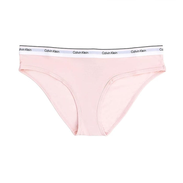 Calvin Klein Womens Bikini Cotton Modal Underwear Pack Of 4 (Pink, Black, Coral, Grey)