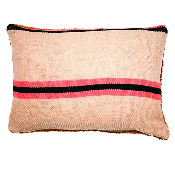 Camilla Berber Carpet Pillow made using vintage Moroccan rugs