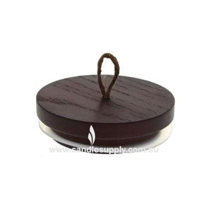 Candela Tumbler Lids - Espresso & Twine - Medium (without hole)