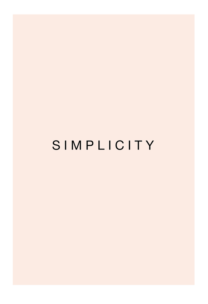 Canvas Print 60x90cm / Unframed Simplicity Blush Simplicity Blush Wall Art : Ready to hang framed artwork. Brand