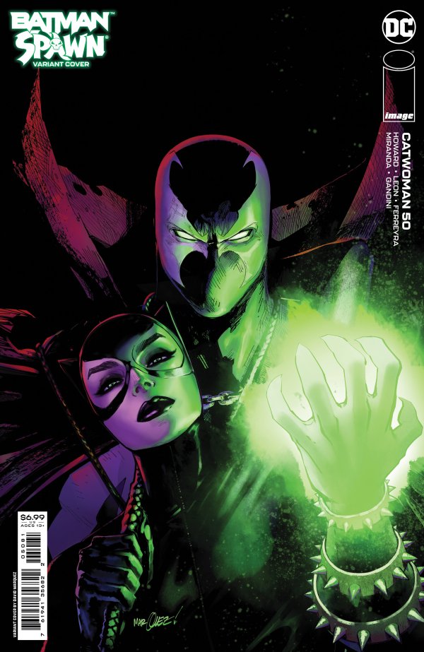 Catwoman #50 Cover G David Marquez DC/Spawn Variant