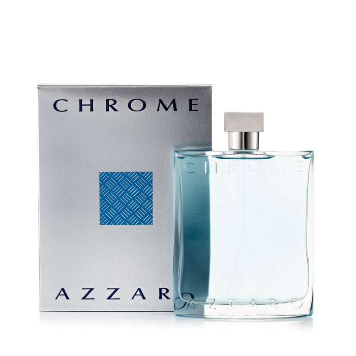 Chrome Eau de Toilette Spray for Men by Azzaro 6.8 oz.
